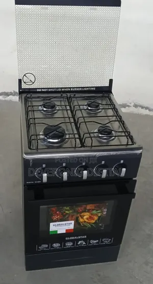 Black 50*55 Globalstar Full Gas Standing Cooker