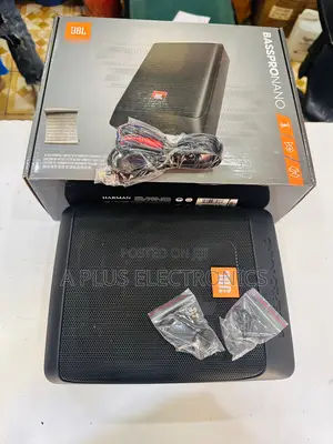 JBL Underseat Subwoofer – Deep Bass Without Taking Space