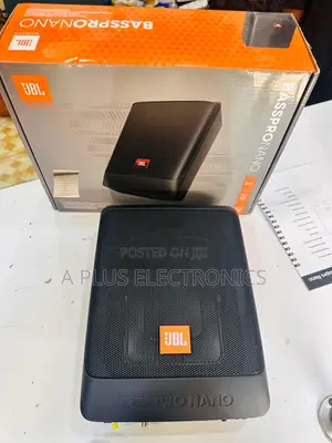 JBL Underseat Subwoofer – Easy Installation, Strong Bass