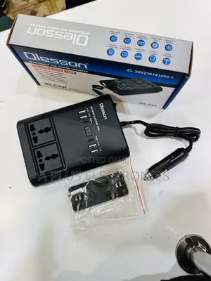 Olesson 1662 Car Inverter 150w – Portable 12v Car Power Inverter