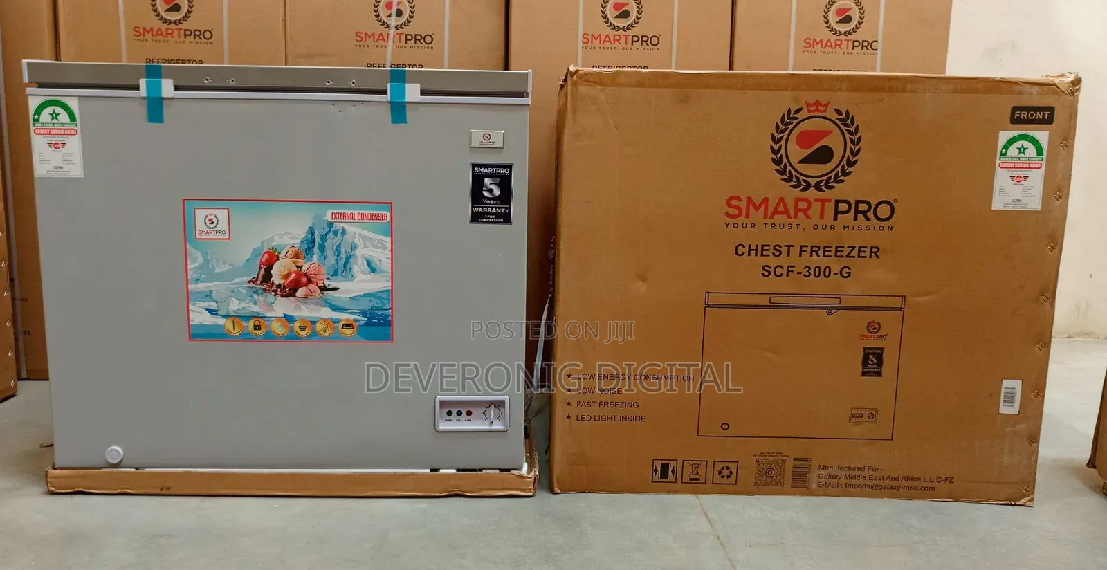 294 Litres Double Door SVS-350 Smart Pro Deep Freezer