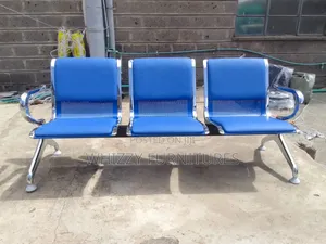 Three-Seater Reception Waiting Bench