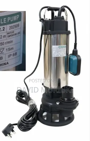 Premier 3hp Sewage Pump With Cutter