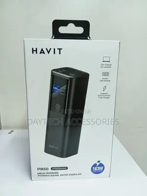 Havit Pb50 27000mah 183watt Laptop Power Bank.