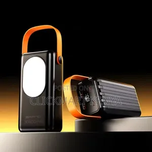 30000mah Fast Charging Power Bank 22.5w With Built-in Cables Light