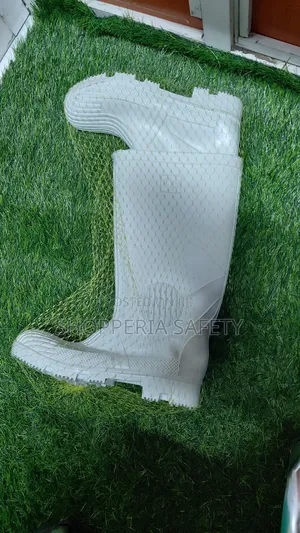 White Heavy Duty Gumboots