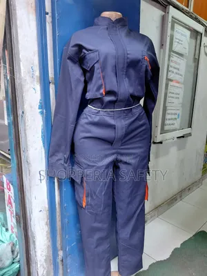 Twill Overall With Cargo Pockets