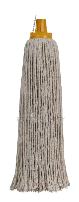 Yellow Round Mop Cotton (300gms)