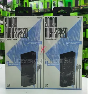 Tecno TPB-202 *20000mah*
 Omni Tank Power Banks