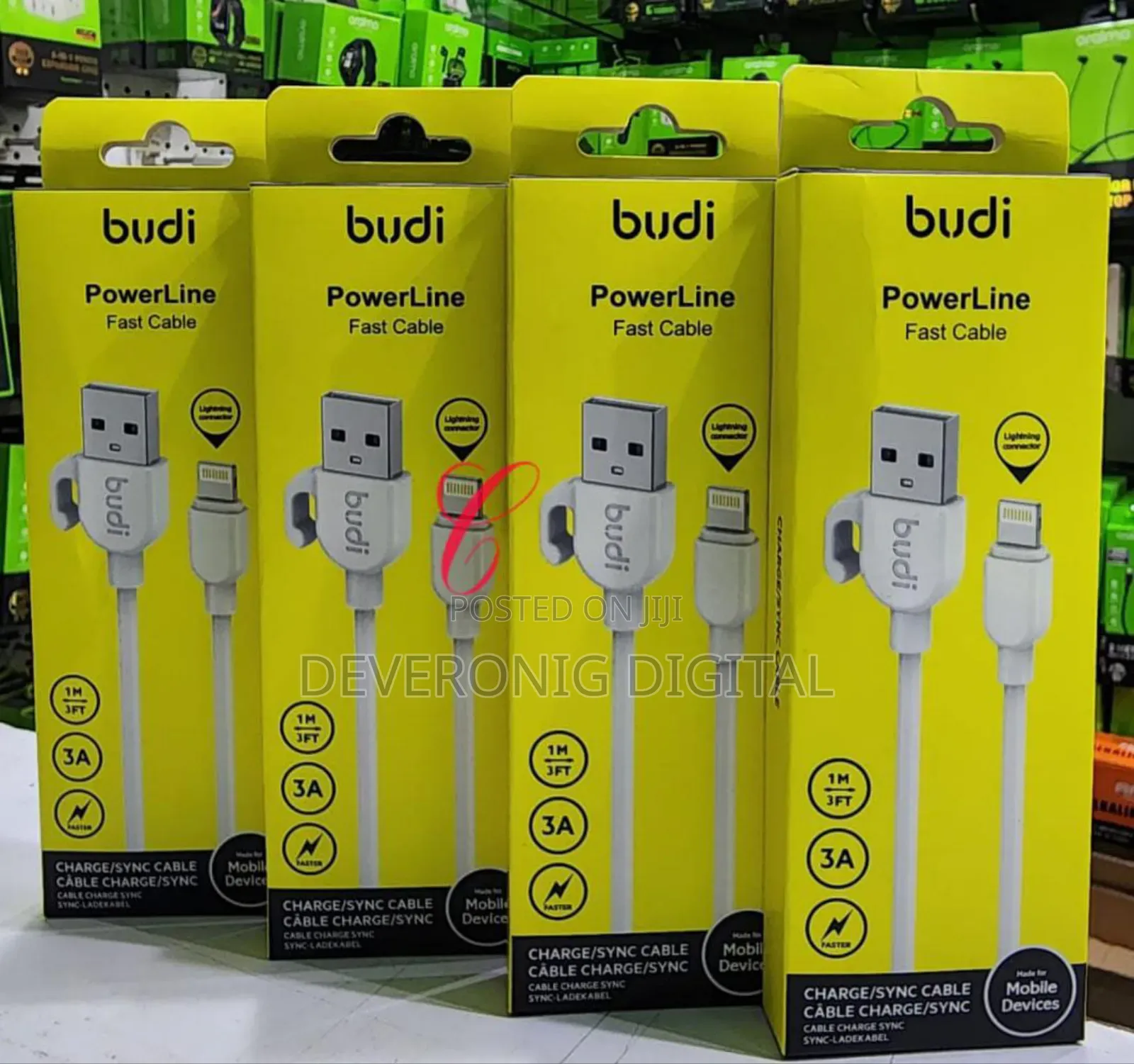 Budi Dc227 *3a* Fast Charging Cables