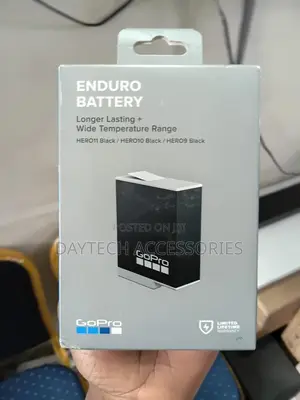 This Is a Gopro Enduro Rechargeable Li-Ion Battery for Hero9 - Black