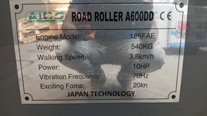 Road Roller Machine - Double Drum