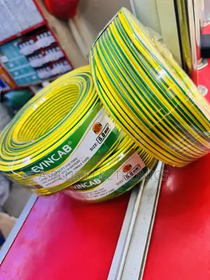 Evincab 6.0mm Single Core Wiring Cable 90m Wire(Yelow Green) –Original