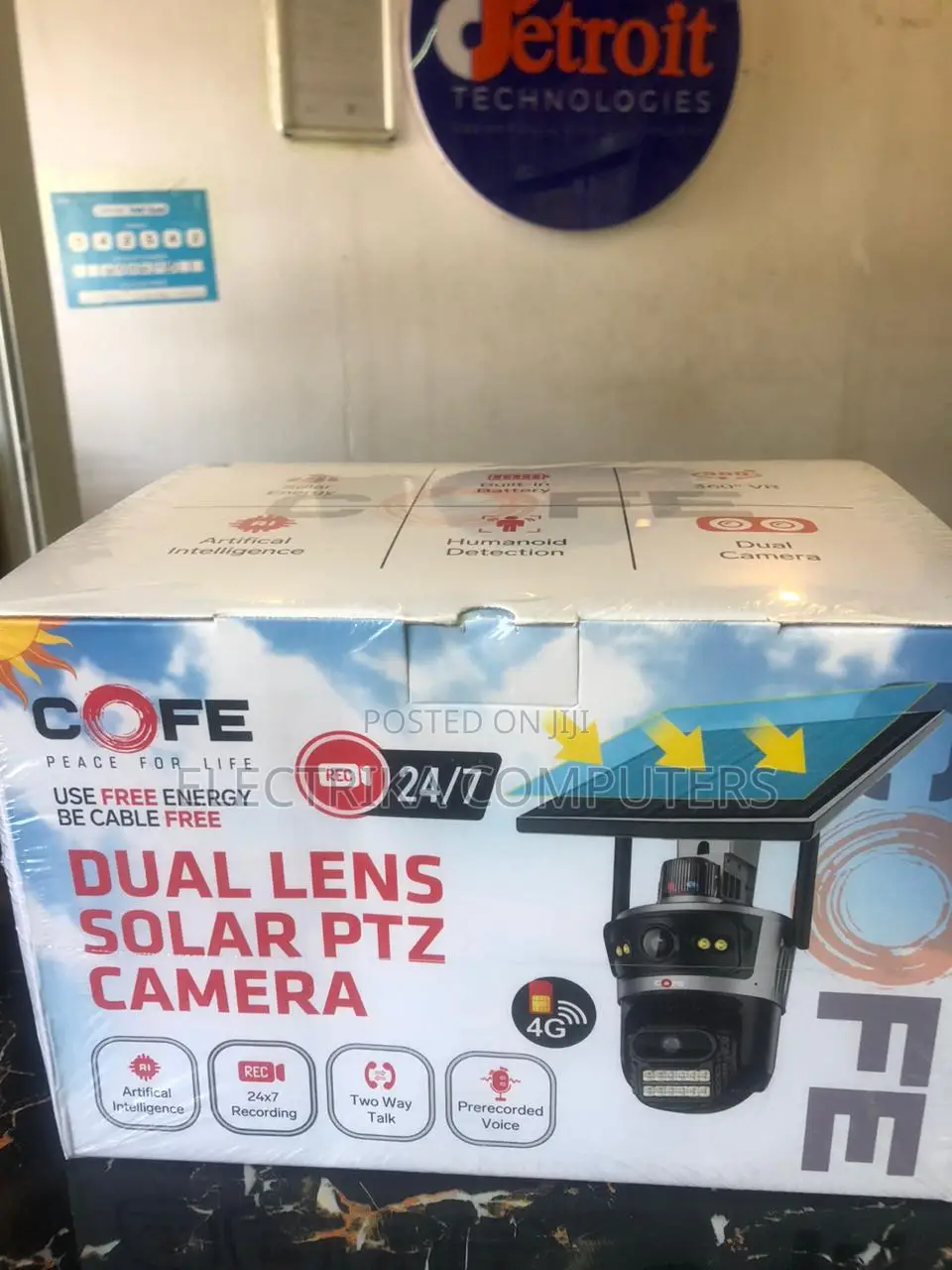 Cofe Solar Camera