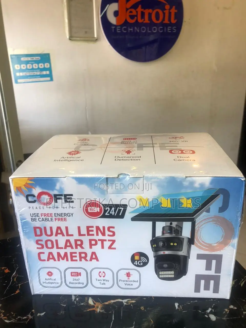 Cofe Solar Camera
