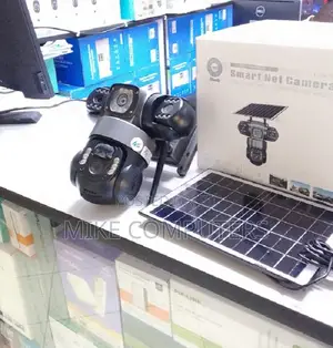 4g/Wifi Triple Lens Solar CCTV Camera