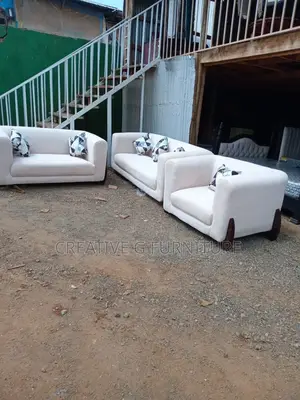 Modern Home Cream White Sofa Set