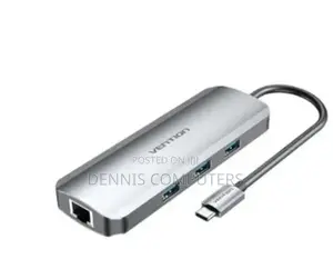 Vention Usb C Multi-Function 9 in 1 Docking Station Hdmi/Usb3.0x3/Rj