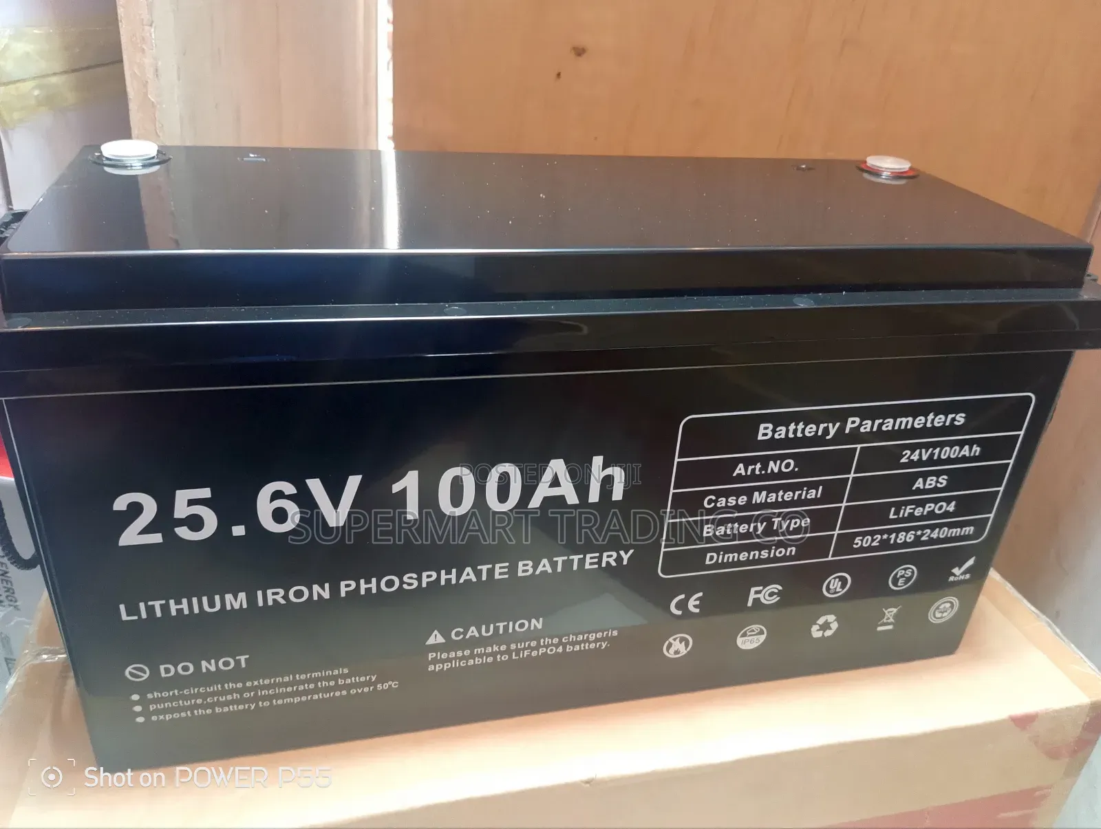100ah 25.6v Lithium Battery