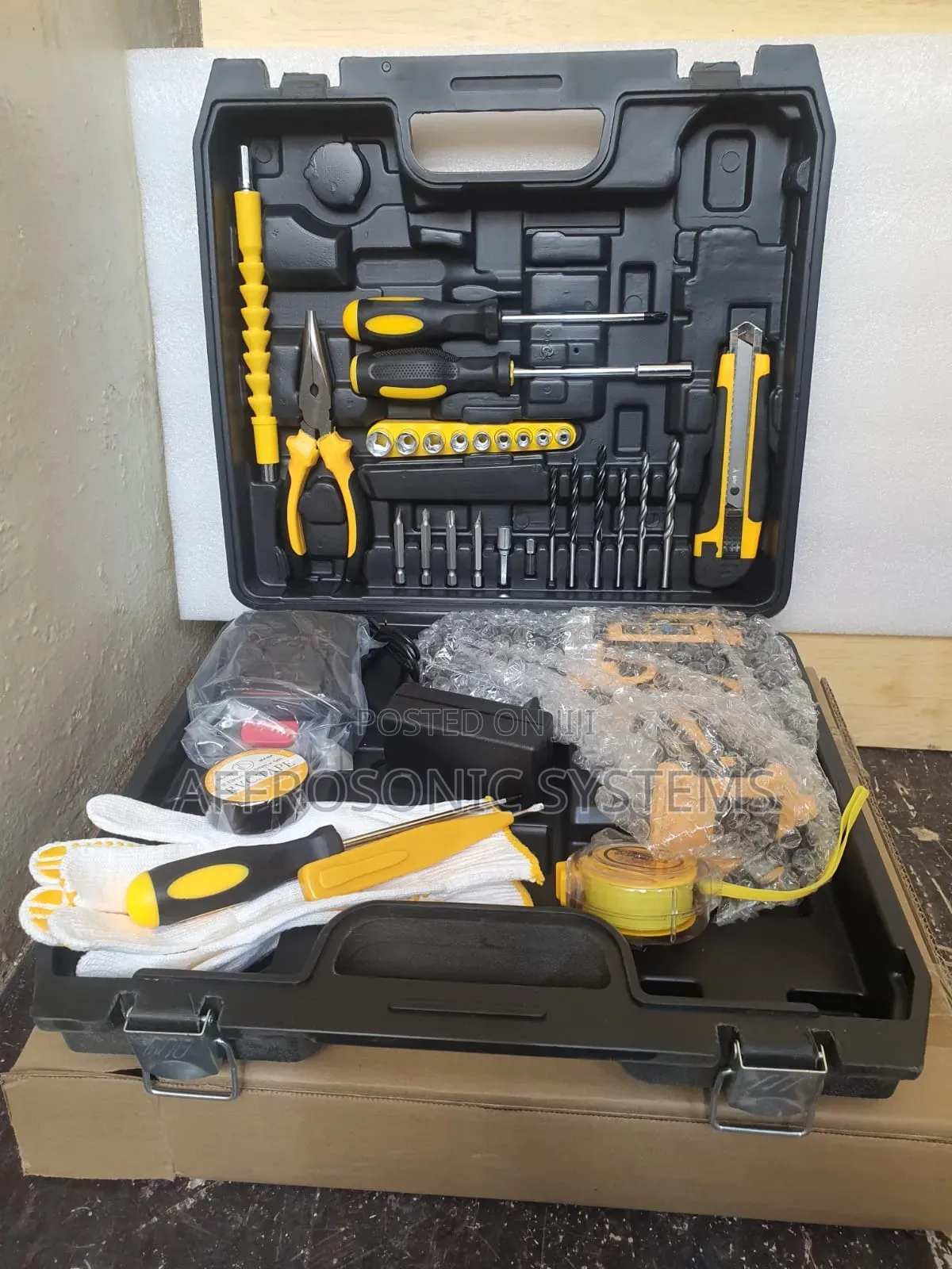 Tool Kit With Drill