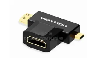 Vention 2 in 1 Mini Hdmi and Micro Hdmi Male to Female Adapter