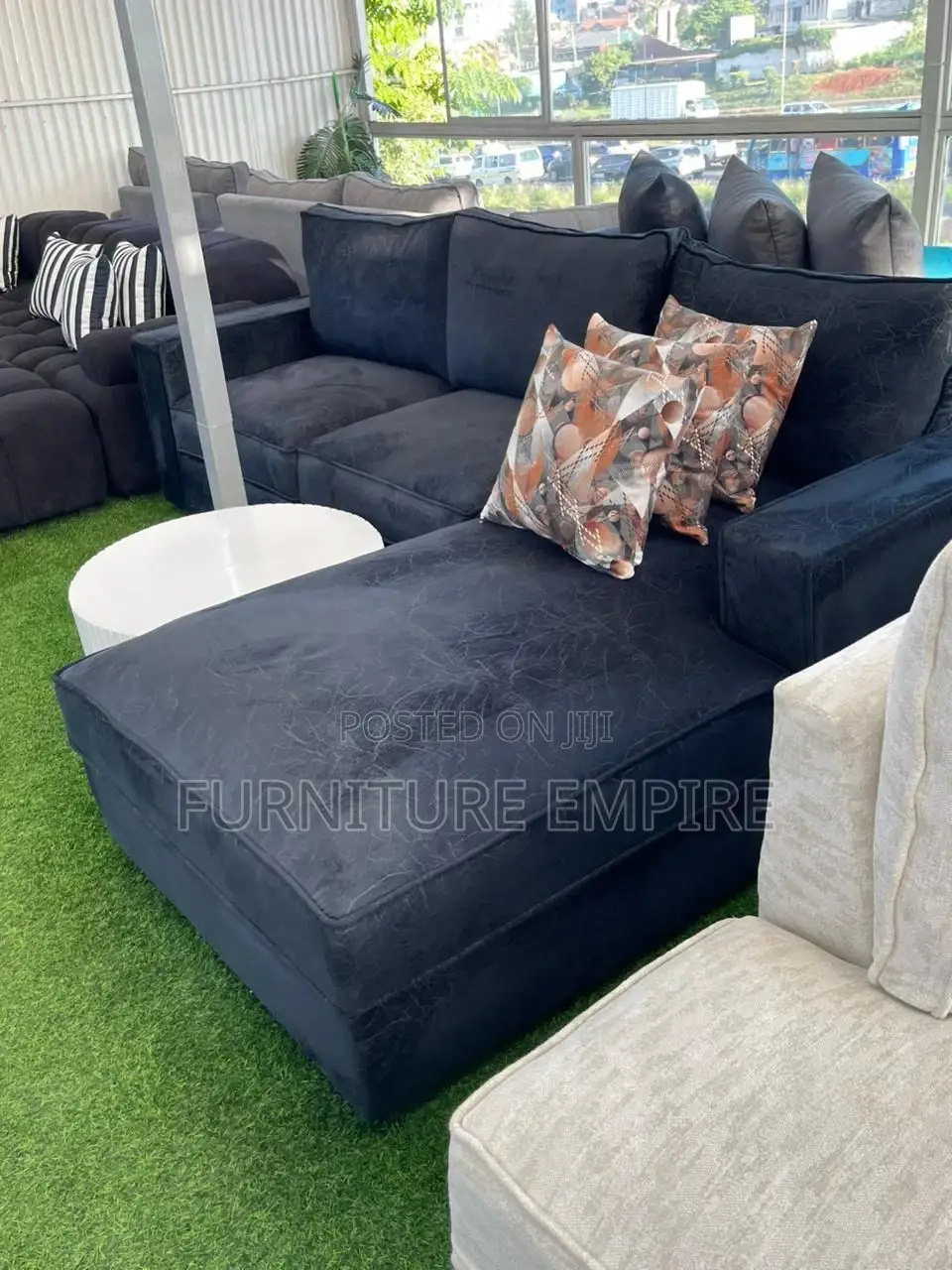Ultra-Classy 6 Seater L Sofa Set