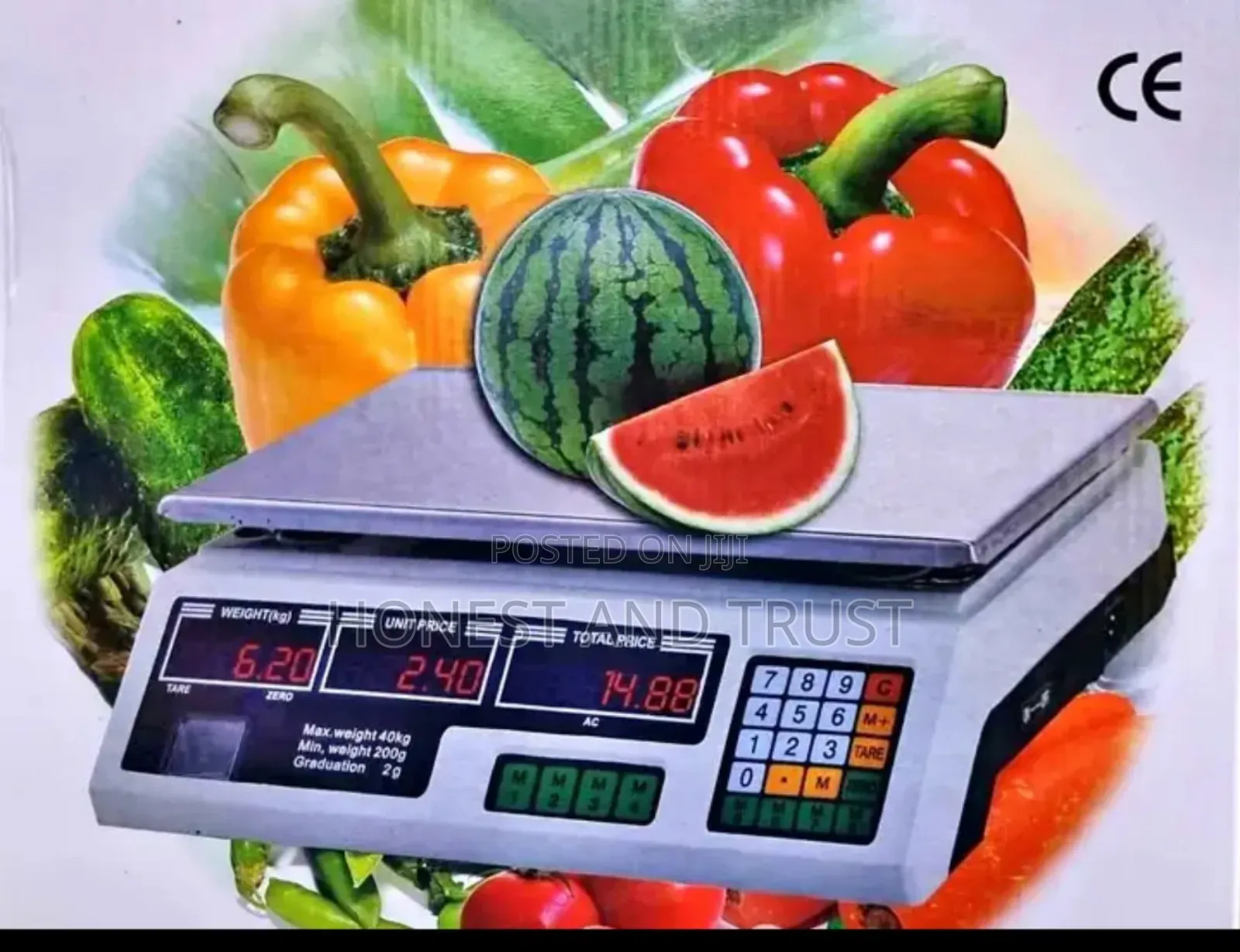 Digital Rechargable Weighing Computing Machine