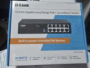 Dlink 10-Port Gigabit 8port Poe Switch