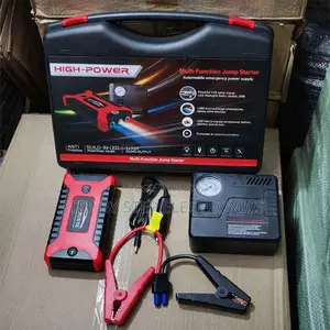 Heavy Duty 12v Car Jump Starter 99800mah With Built-in Pump