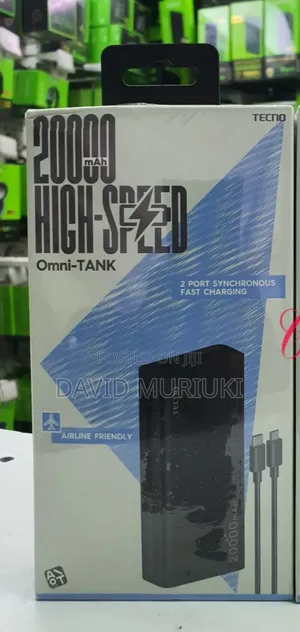 Tecno TPB-202 20000mah Omni Tank Power Banks