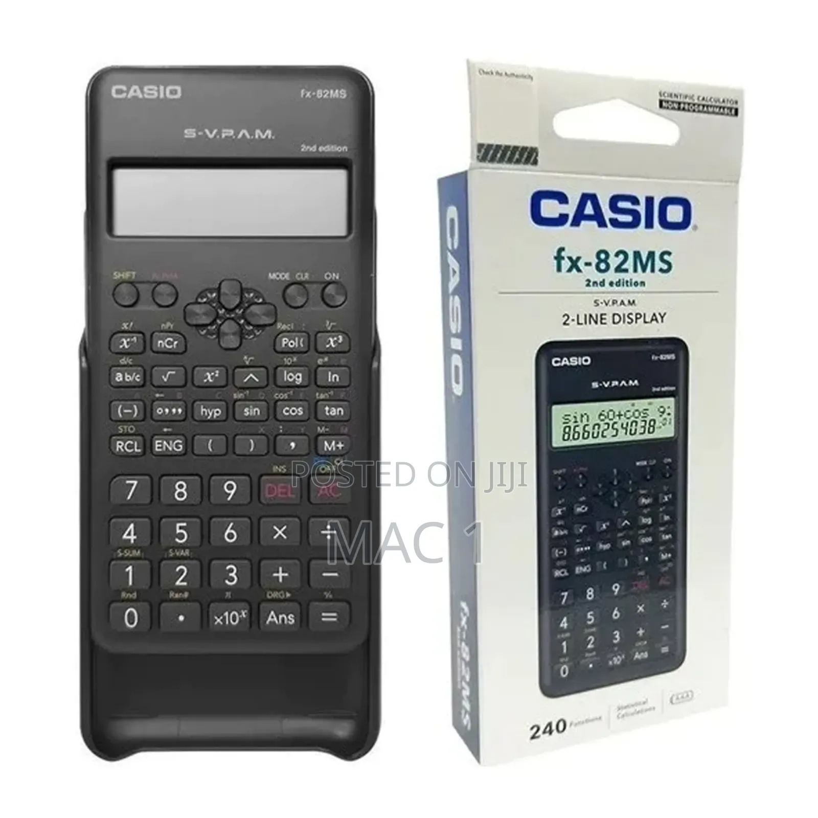 Quality 2nd Edition Calculator Fx-82ms