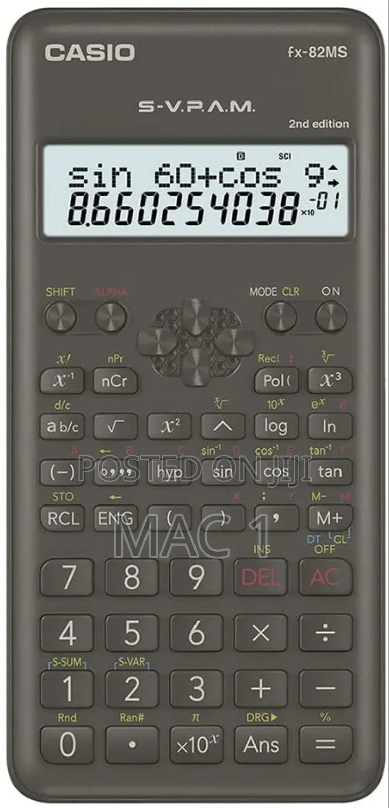 Smart Scientific Calculator 2nd Edition Fx-82ms
