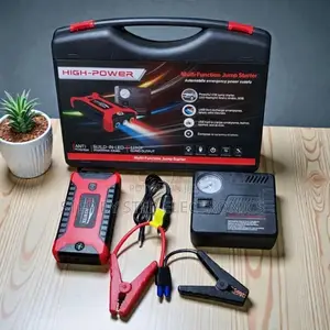 12v 99800mah Heavy Duty Car Jump Starter With Inflator Power Bank