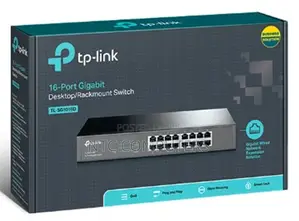 Tplink Tl-sg1016d 16-port Gigabit Desktop/Rackmount Switch