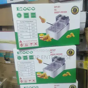 6 Litres Ecco Single Deepfryer.