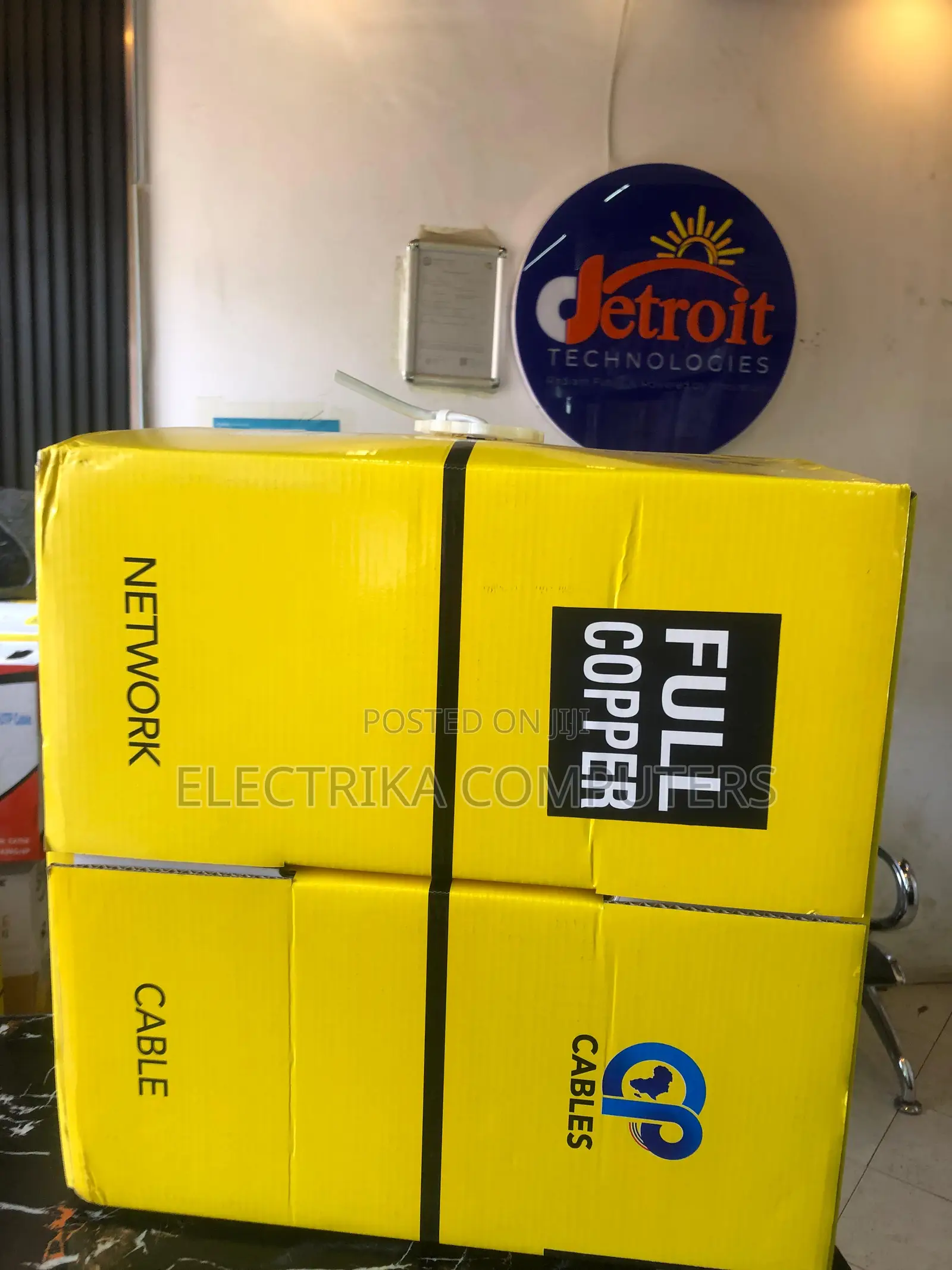 Cp Full Copper Indoor Cat 6