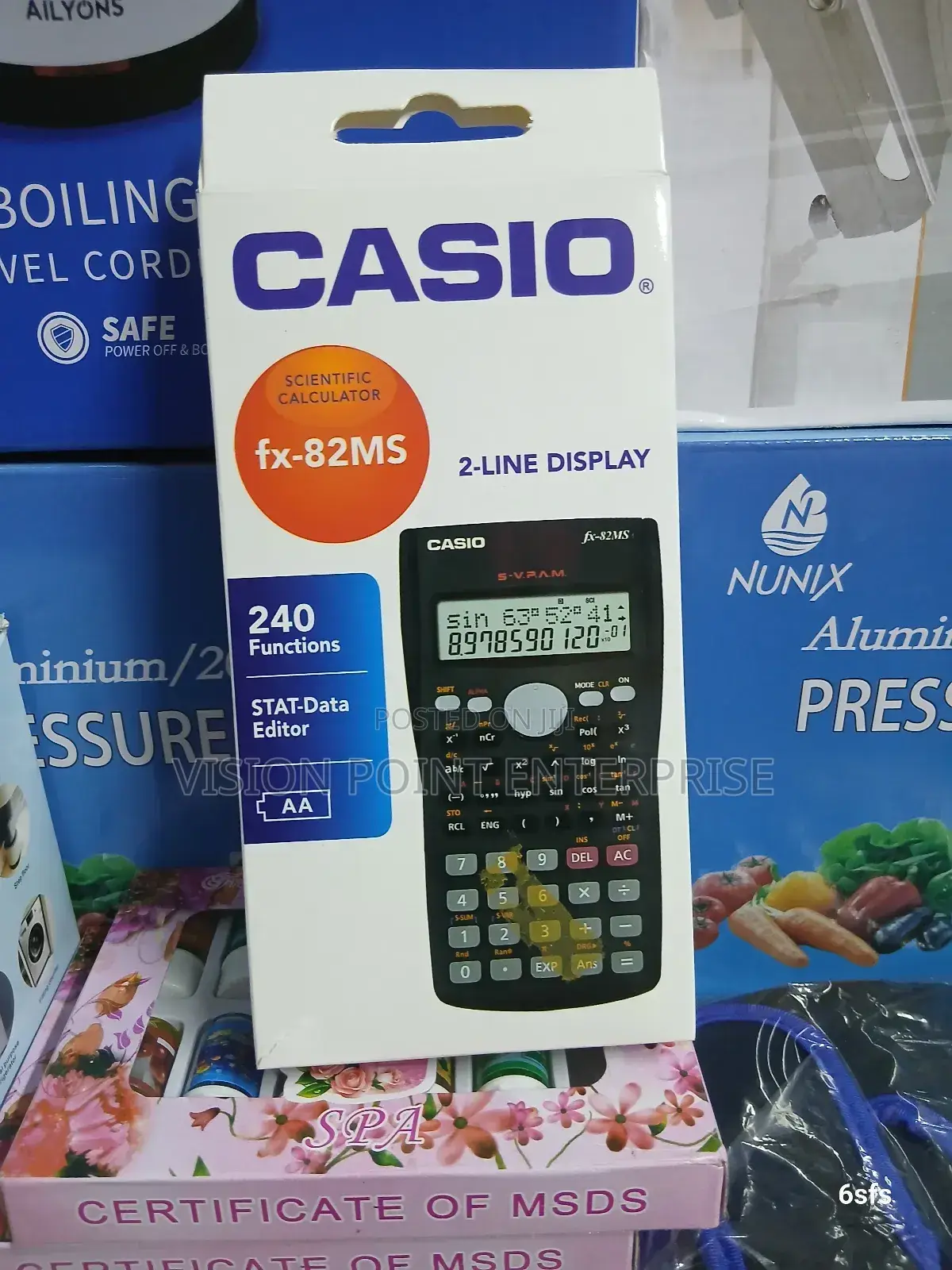 Casio Scientific Calculator Fx-82ms 1st Edition