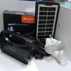Kamisafe Solar Lighting Kit, Three Bulbs