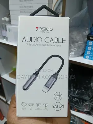 Yesido Lightning to 3.5 Mm Female Port Yau21