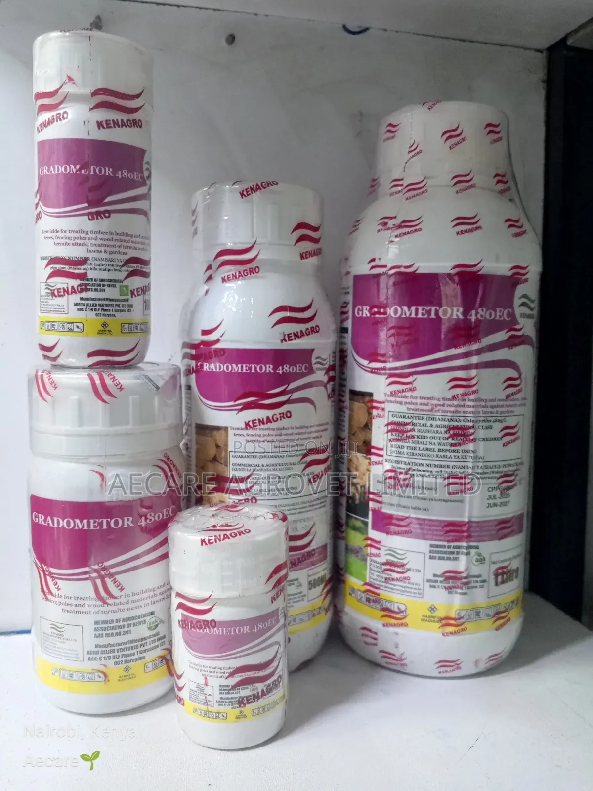 Gradometer Termicide 480ec 1litre, 500ml, 250ml, 100ml , 50ml