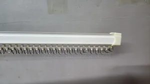 Single Aluminium Curtain Rail With Runners Per Meter