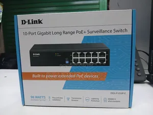 Dlink Gigabit Poe 8port Unmanaged 2 Port Uplink