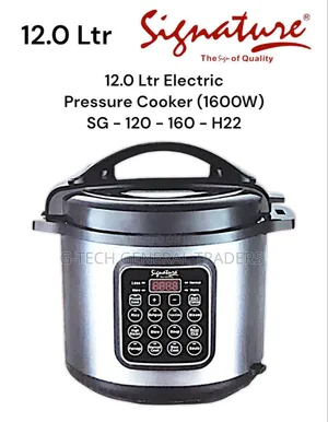 Signature 12l Digital Electric Pressure Cooker 1600w