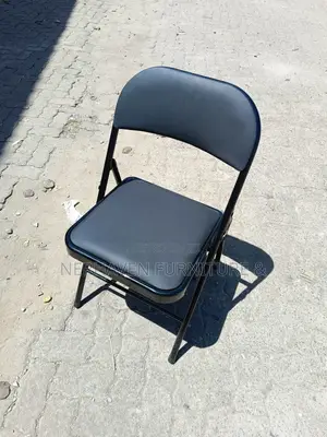 Portable Black Foldable Chair — Comfort Anywhere