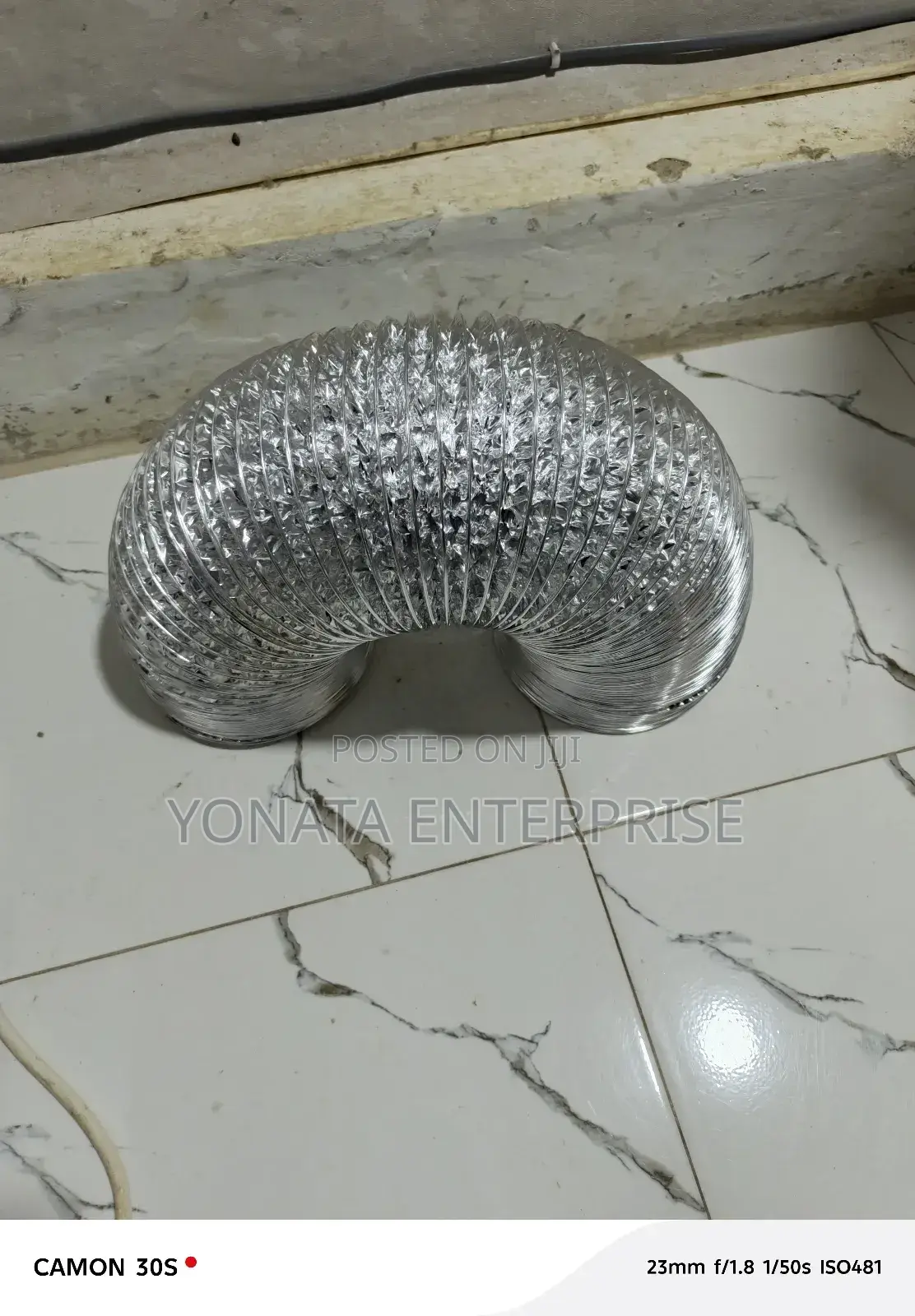 Flexible Aluminum Duct 100mm (4")
