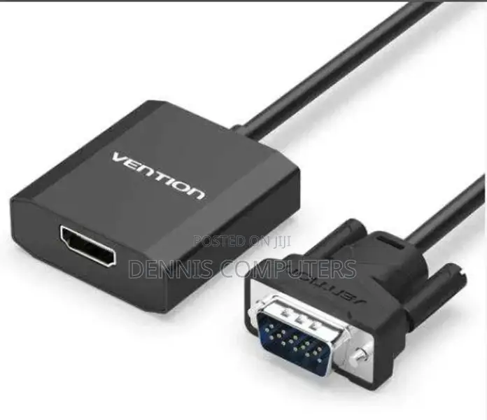 Vention Vga to Hdmi Converter With Female Micro Usb and Audio