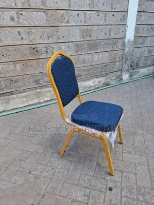 Dark Blue Banquet Chair