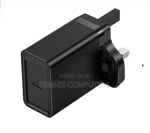 Vention 1-Port Usb Wall Charger(12w) Uk-Plug Black