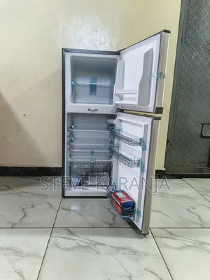 118litres Double Door Fridge With Top Freezer