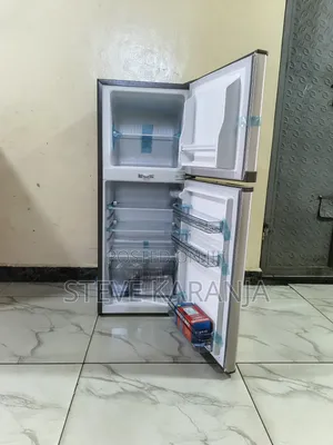 118litres Double Door Fridge With Top Freezer